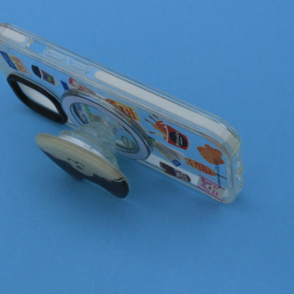 Catto phone grip with Magsafe